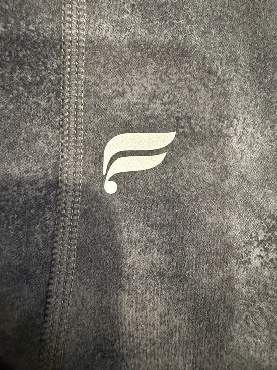 Fabletics Women’s Cold Weather High Waisted Pocket Leggings Onyx Smudge Size M - Picture 4 of 9